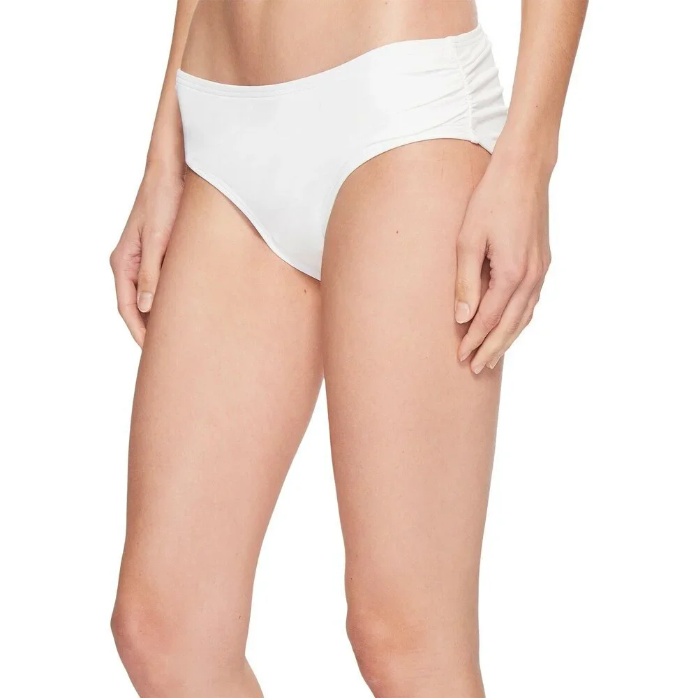 Michael Kors Women's White Full Coverage Bikini Bottom XS NWT